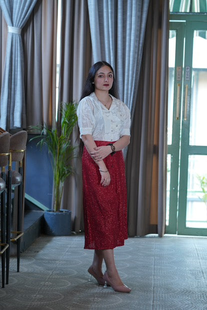 Top & Skirt Set